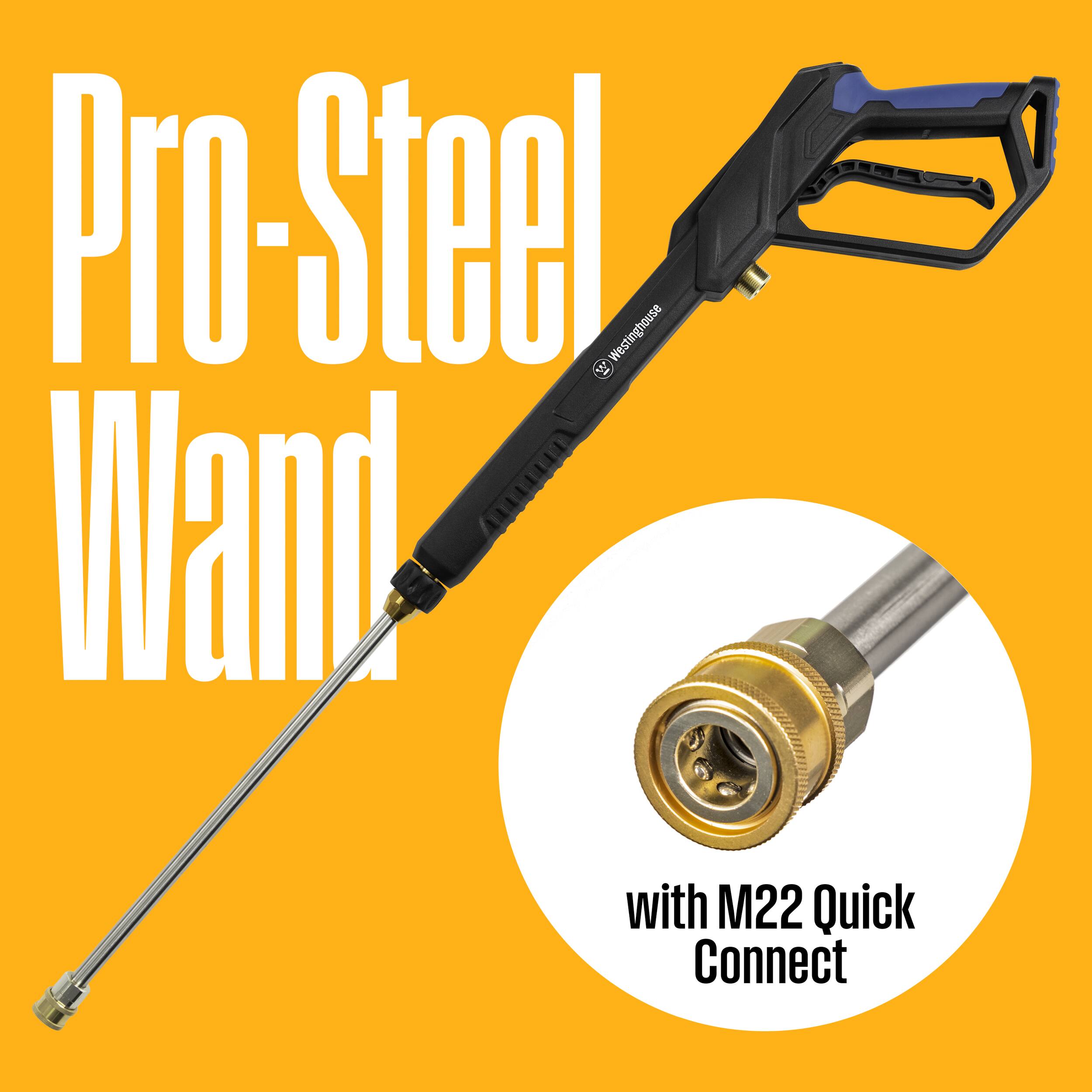 Pro-Steel Wand  
with M22 Quick Connect