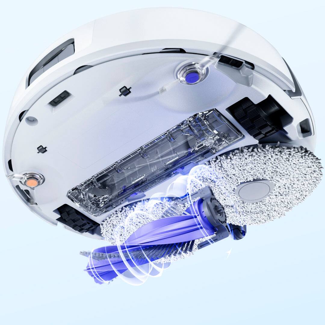 Alt View 18. Narwal - Narwal Freo Pro Bonus Pack Robot Vacuum, Extra Floor Cleaning Tablet, ZeroTangling Brush, Auto Mop Washing - White.