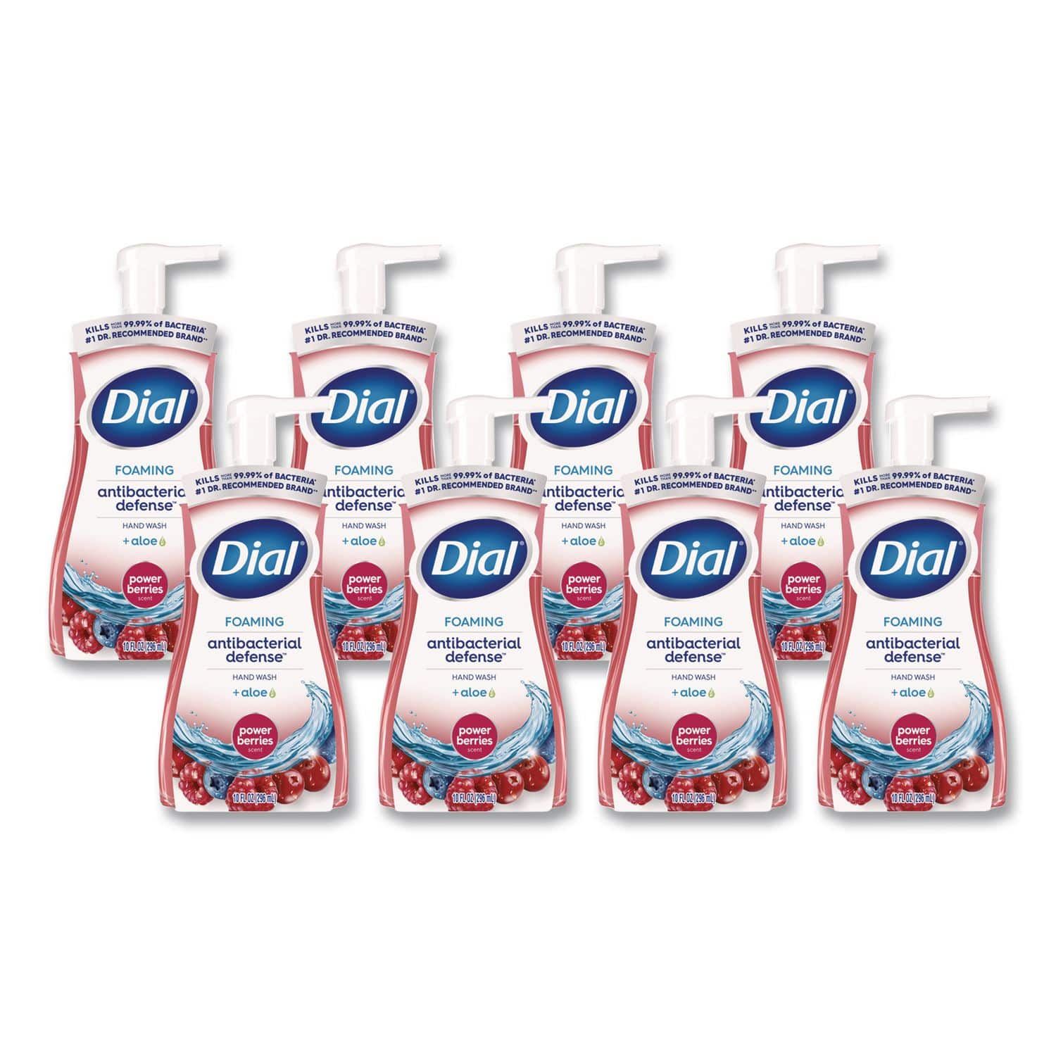 Henkel - Antibacterial Foaming Hand Wash, Power Berries Scent, 10 oz, 8per Carton