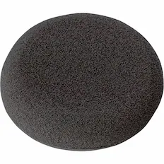 Front. HP - Poly Ear Cushion - Small Size - Leatherette - Black.