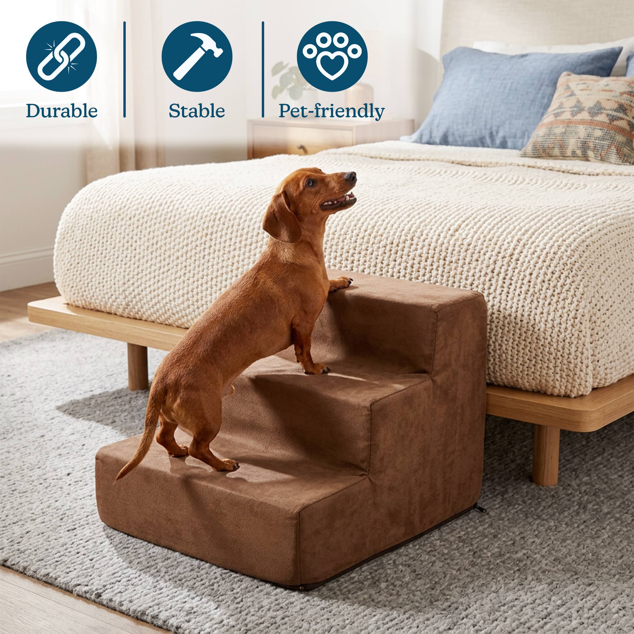 Durable, Stable, Pet-friendly