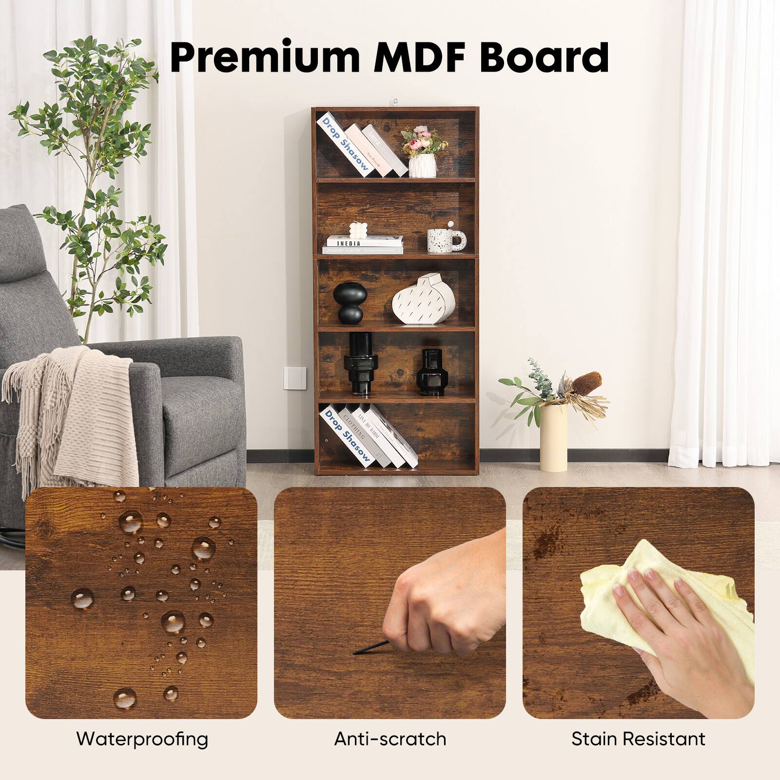Premium MDF Board

- Waterproofing
- Anti-scratch
- Stain Resistant