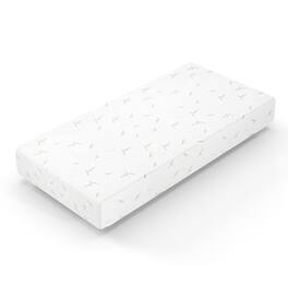 Kadyn - Memory Foam Mattress, Green Tea & Cooling Gel, Fiberglass-Free, Medium Firm Bamboo - White