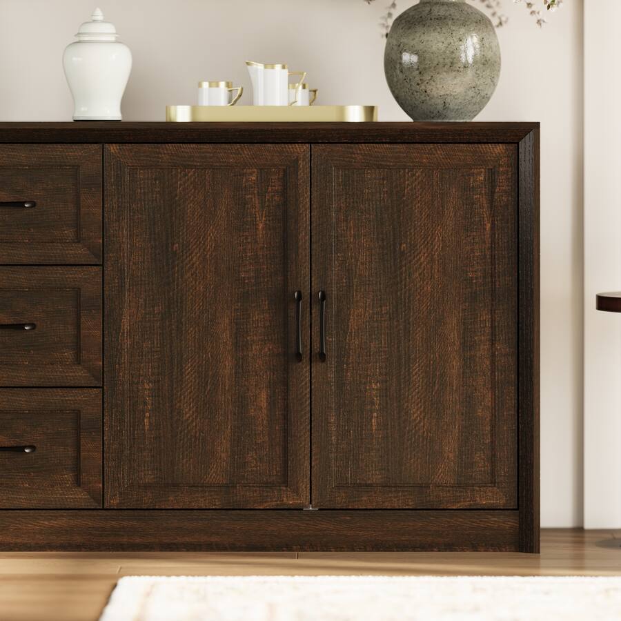 FUFU & GAGA Multi Purpose Modern Display Storage Cabinet for Living ...