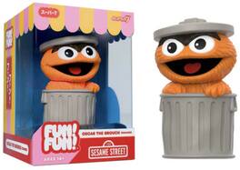 Super7 - Sesame Street - FUN! FUN! - Oscar the Grouch (Orange) - COLLECTIBLES - Multicolor