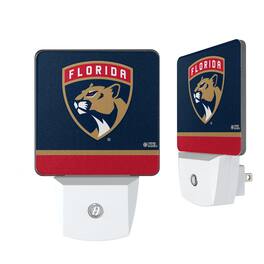 Keyscaper - Florida Panthers Stripe Design Nightlight 2-Pack - Multicolor