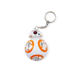 Official Star Wars Keychain with LED Lights and Sounds - BB-8 - White