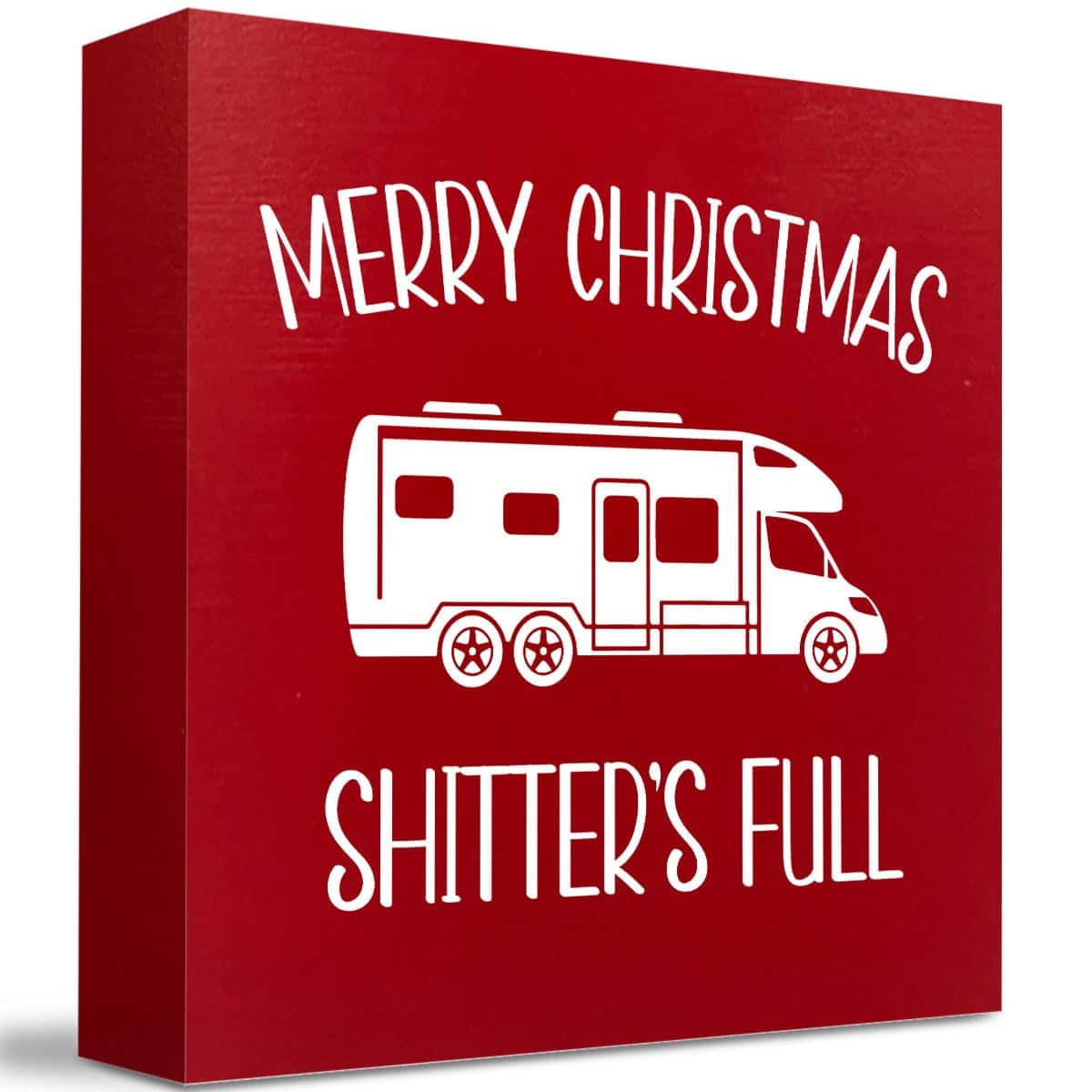 Paradigms Interiors - Christmas Holiday Decorations Vacation Movie Decor Funny Thanksgiving Xmas Home Office Kitchen Bathroom 5 X - Shitters