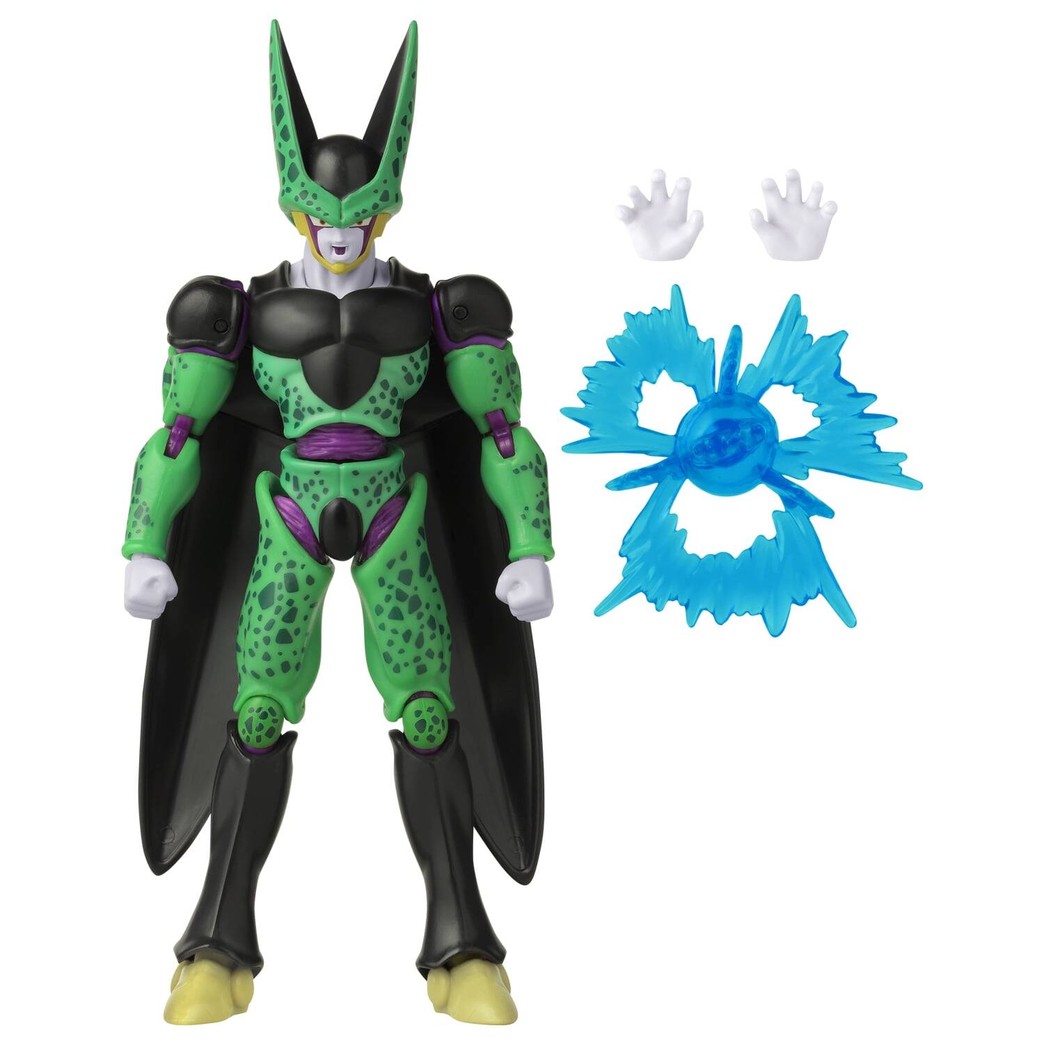 Left. BANDAI NAMCO Entertainment - Dragon Stars Series - Dragon Ball Super - Super Saiyan 2 Gohan vs. Cell Battle Pack Action Figure Set.
