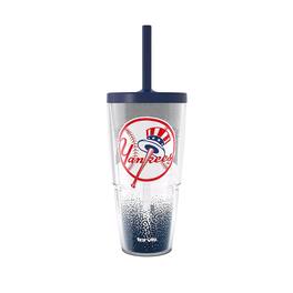 Tervis - New York Yankees Defend 24oz. Classic Tumbler With Straw Lid - Multicolor