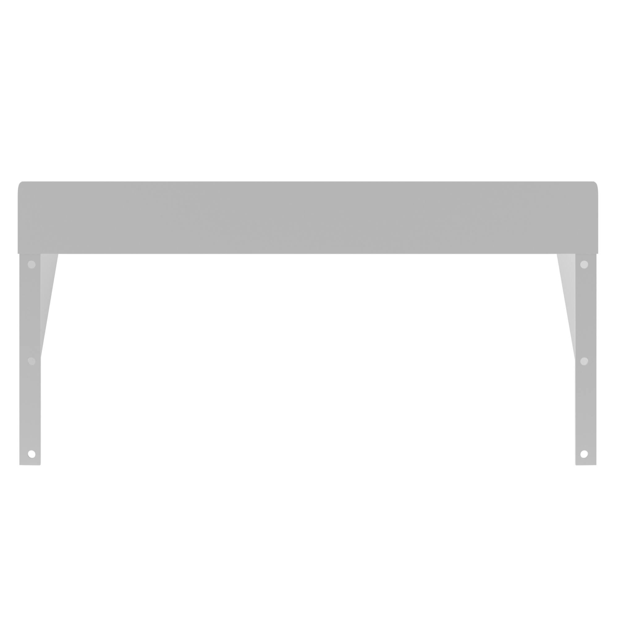 Left. Koolmore - 12" x 24" 18-Gauge Stainless-Steel Heavy Duty Wall Shelf, WMSH-1224. - Stainless-Steel.