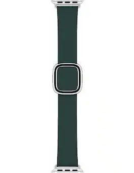 Apple - Watch Band - Modern Buckle (40mm) - Forest Small - Green