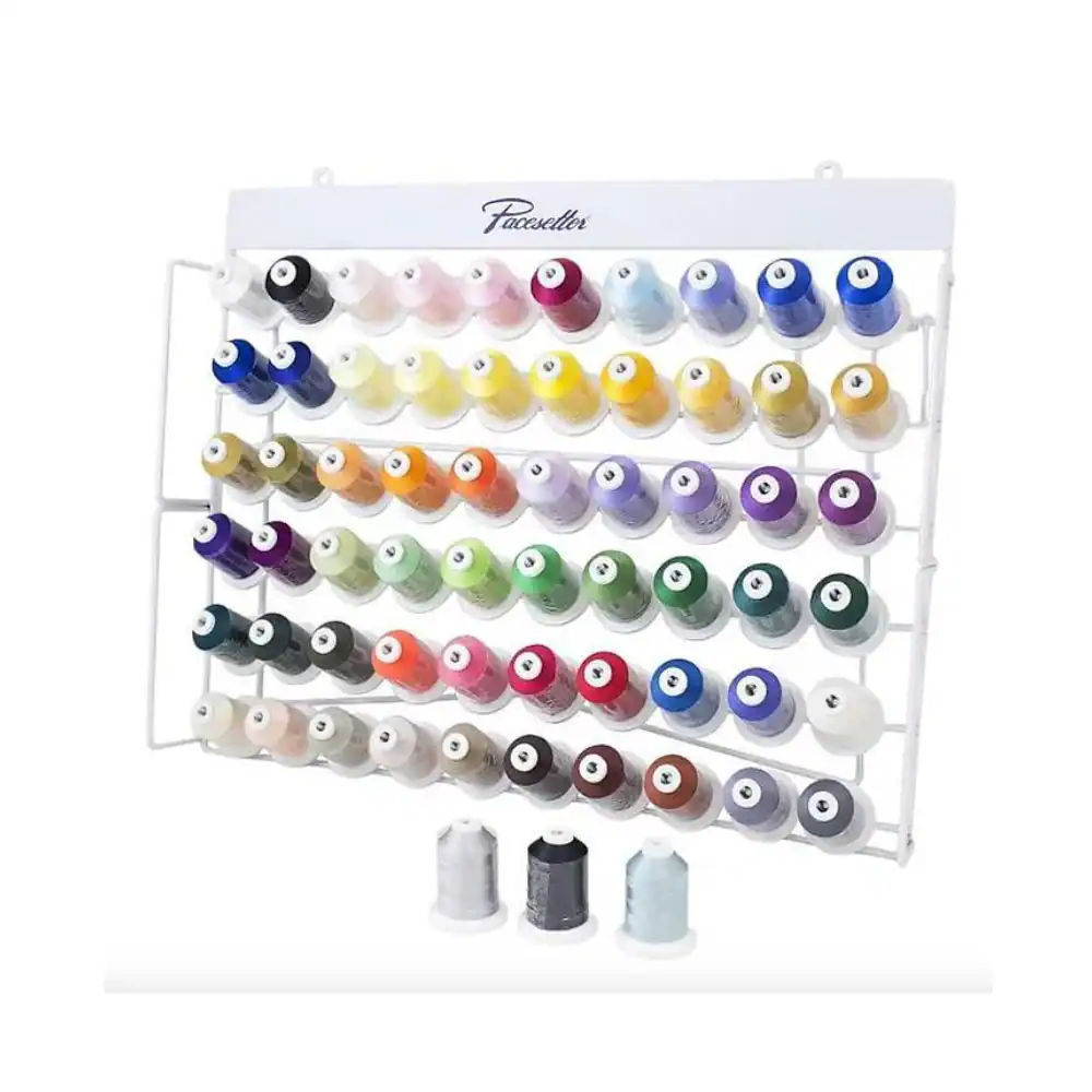 Front. Brother Mobile Solutions - Brother ETKS63 Pacesetter 63 Spool Embroidery Thread Set.