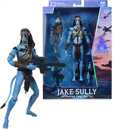 McFarlane Toys - Avatar: Fire and Ash - Collector Edition 01 - Jake Sully (Metkayina Final Battle) - COLLECTIBLES
