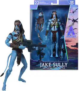McFarlane Toys - Avatar: Fire and Ash - Collector Edition 01 - Jake Sully (Metkayina Final Battle) - COLLECTIBLES - Multicolor