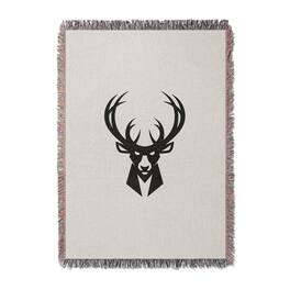 Chad & Jake - Milwaukee Bucks Woven Blanket - White