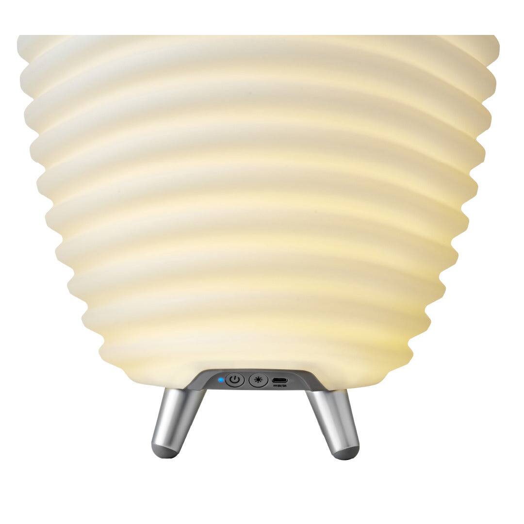 Alt View 7. Kooduu - Synergy 50 Lamp, Cordless rechargeable indoor/outdoor speaker Lamp.