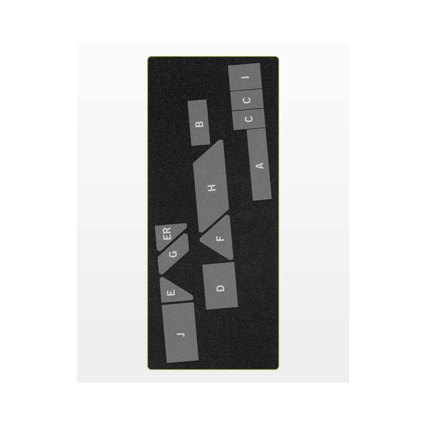 Alt View 1. AccuQuilt - GO! Schoolhouse-Pieced-9 Finished Die - Multicolor.