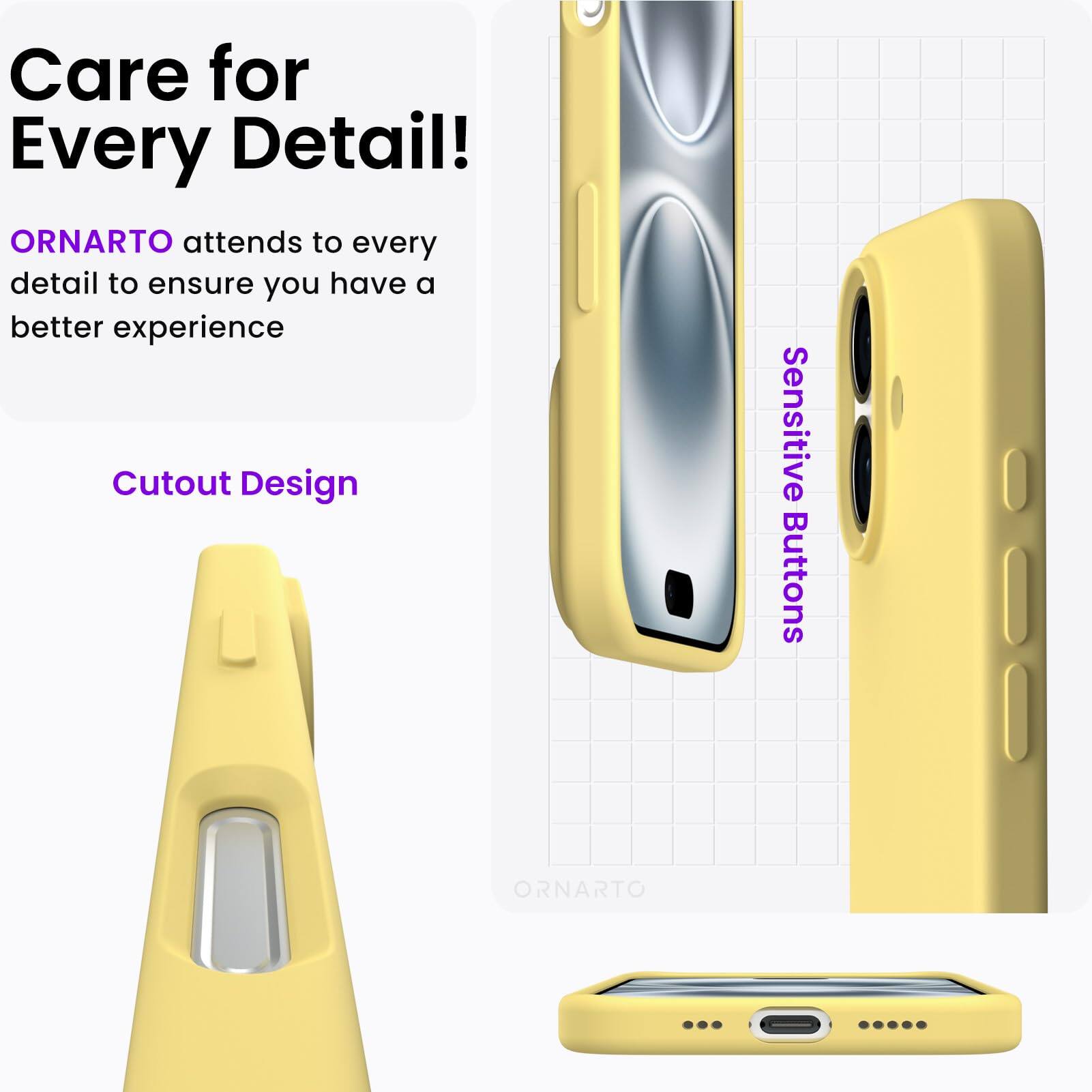 Care for Every Detail!

ORNARTO attends to every detail to ensure you have a better experience

Cutout Design

Sensitive Buttons
