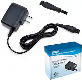 HQRP - 15V AC Adapter Shaver Charger for Philips Norelco HQ8505 Series 2000-9000 8000X 8500X HQ9020 HQ8160 HQ8173 HQ8172 HQ8170