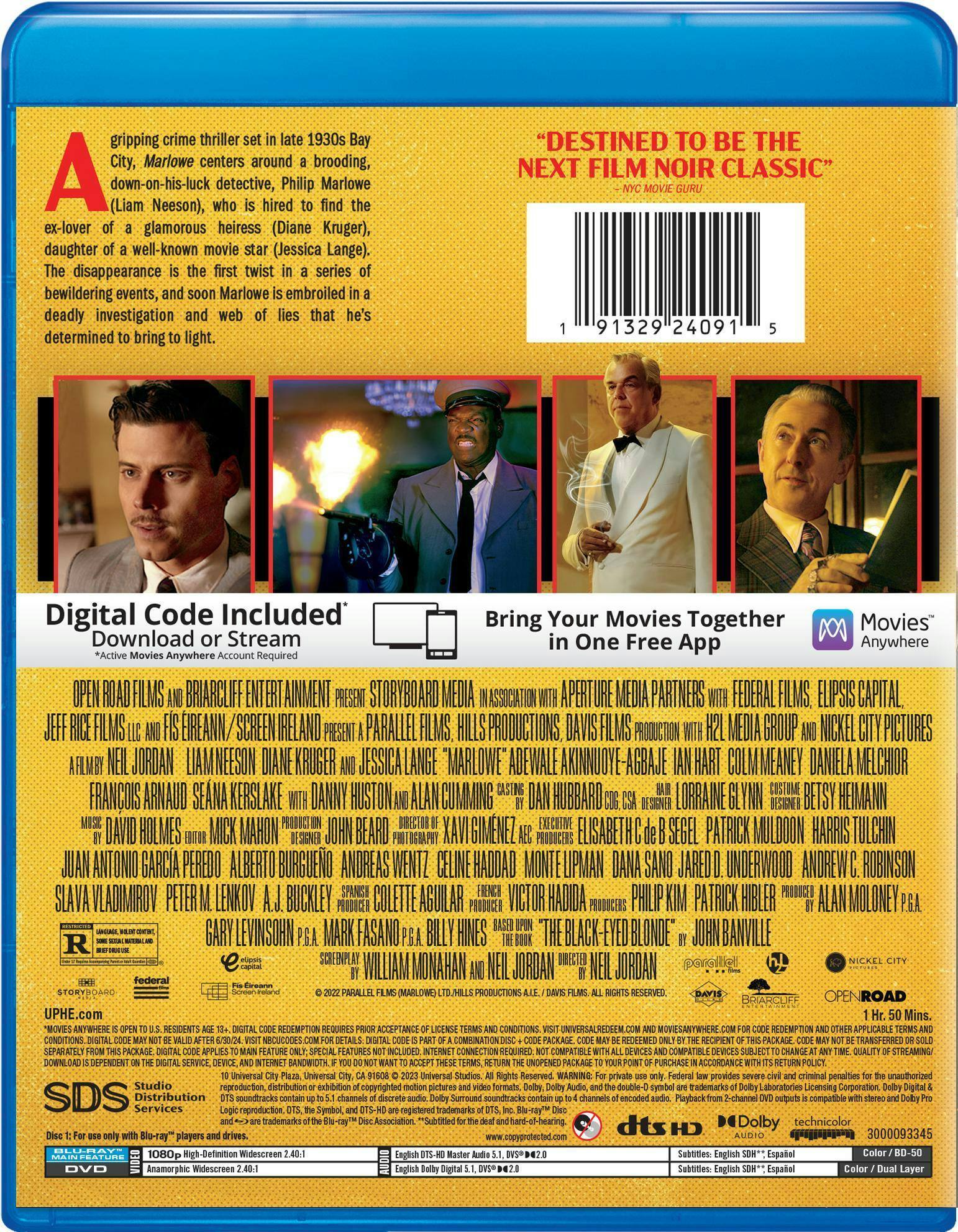 Back. Marlowe   - BLU-RAY.