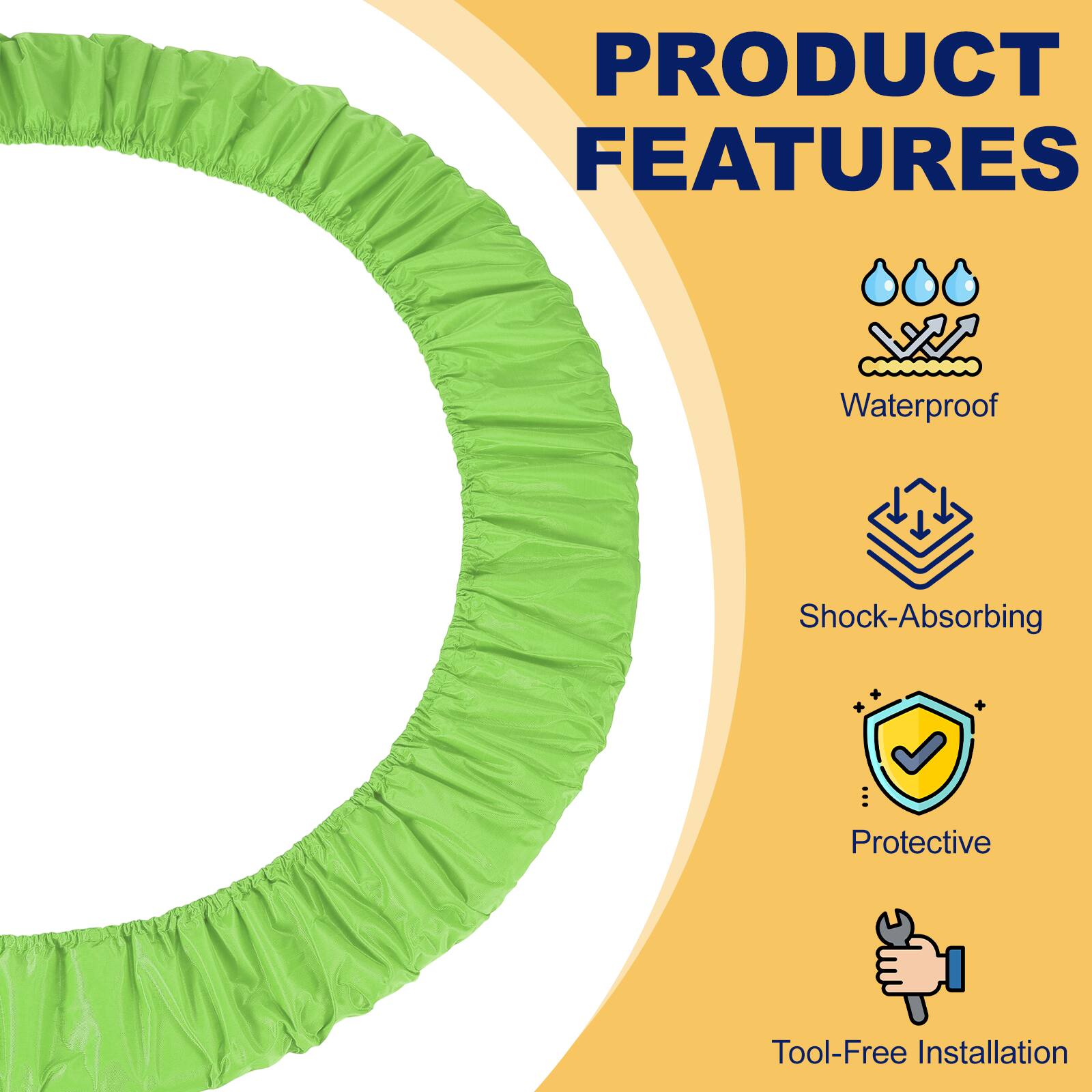PRODUCT FEATURES

- Waterproof
- Shock-Absorbing
- Protective
- Tool-Free Installation