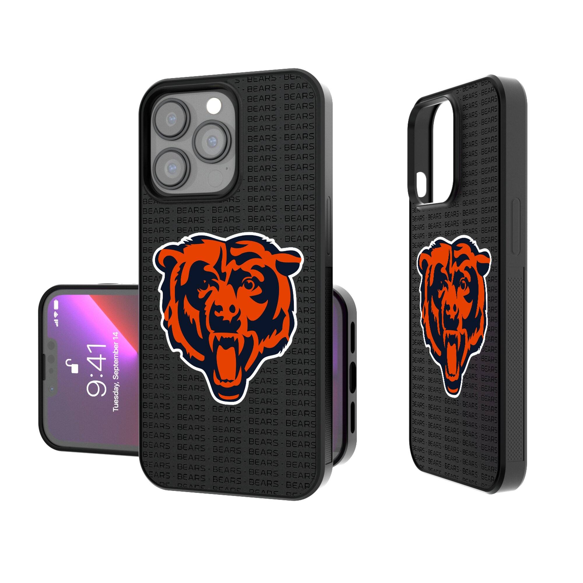 Keyscaper - NFL - Chicago Bears iPhone Text Backdrop Design Bump Case - 16 - Multicolor price history on PriceWatchPro