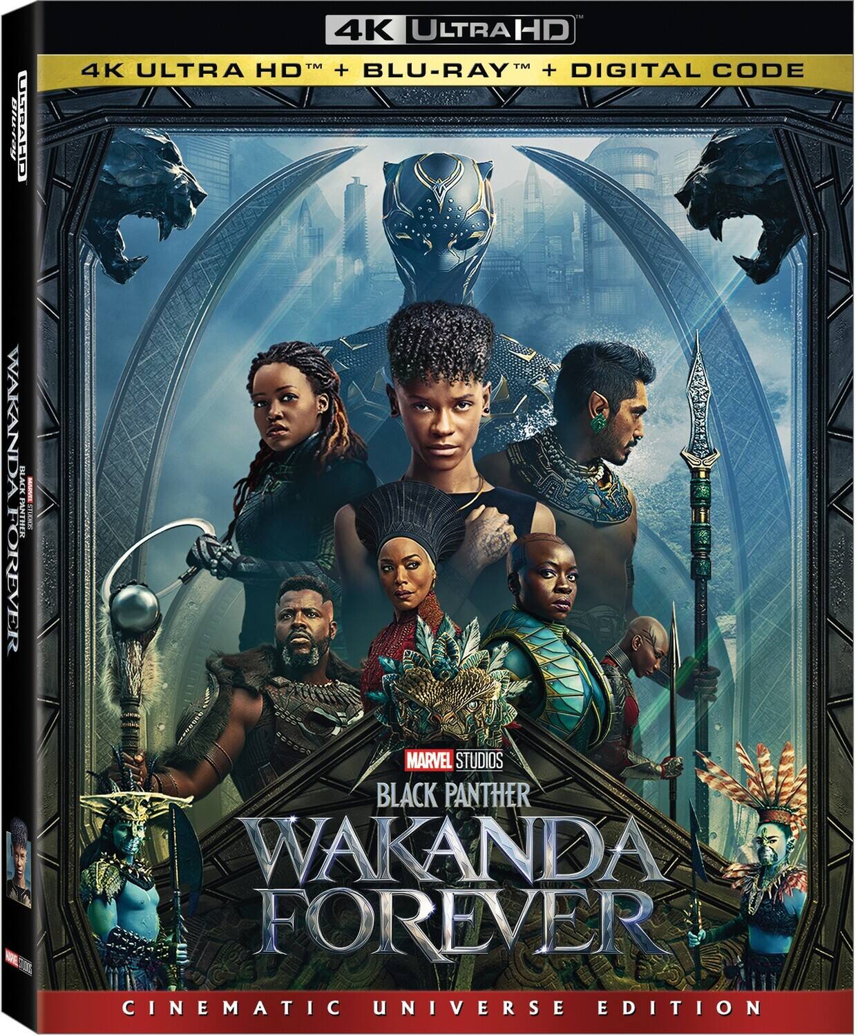 Alt View 1. Black Panther: Wakanda Forever   - 4K Blu-Ray.
