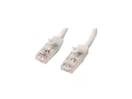 Startech - StarTech.com N6PATCH25WH 25 ft. Cat 6 White Snagless Cat6 UTP Patch Cable - ETL Verified