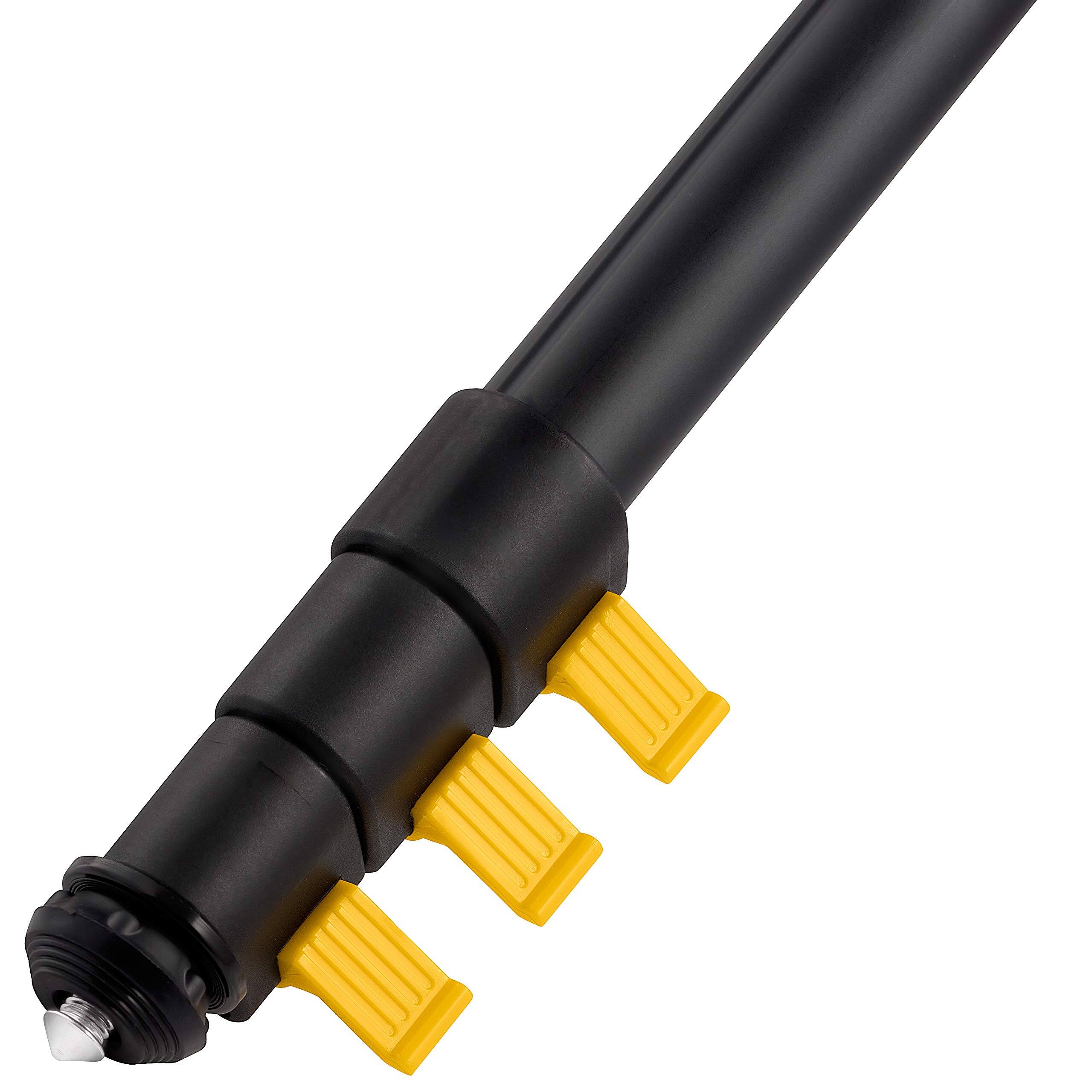 Alt View 5. Kodak - PhotoGear 72” Portable Camera Monopod, 21”-72” Aluminum Monopod with Wrist Strap & Case - Black.