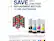 SAVE WITH LOW-COST REPLACEMENT BOTTLES VS. INK CARTRIDGES*
Actual savings and costs will vary considerably based on print tasks, print volumes and usage conditions. Savings and cost per 100 pages are calculated on the cost of replacement ink bottles and the cost of enough standard cartridges to achieve the total page yields using the same Epson standard page yields as of February 2018.
GENUINE EPSON* INK
