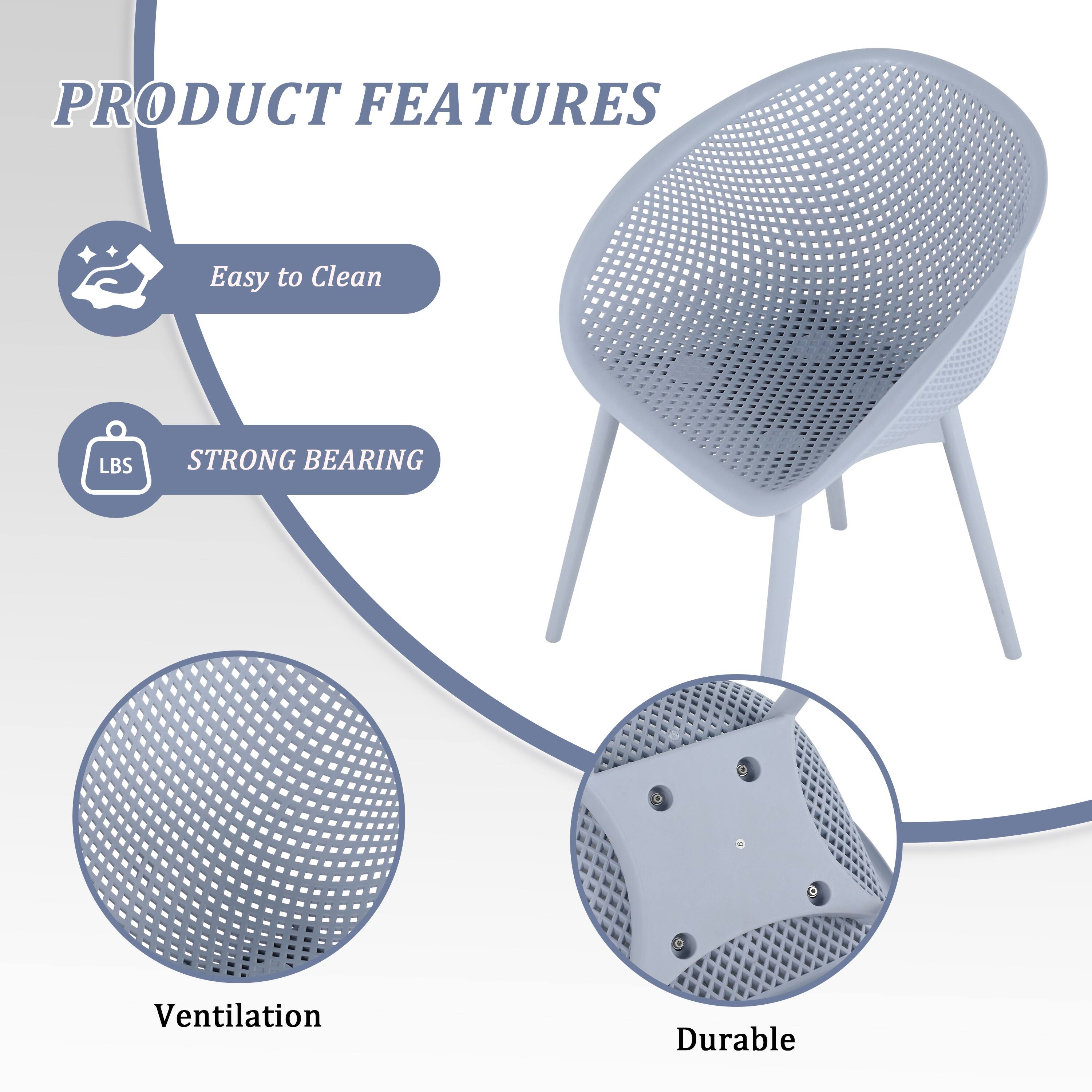 PRODUCT FEATURES

- Easy to Clean
- STRONG BEARING
- Ventilation
- Durable