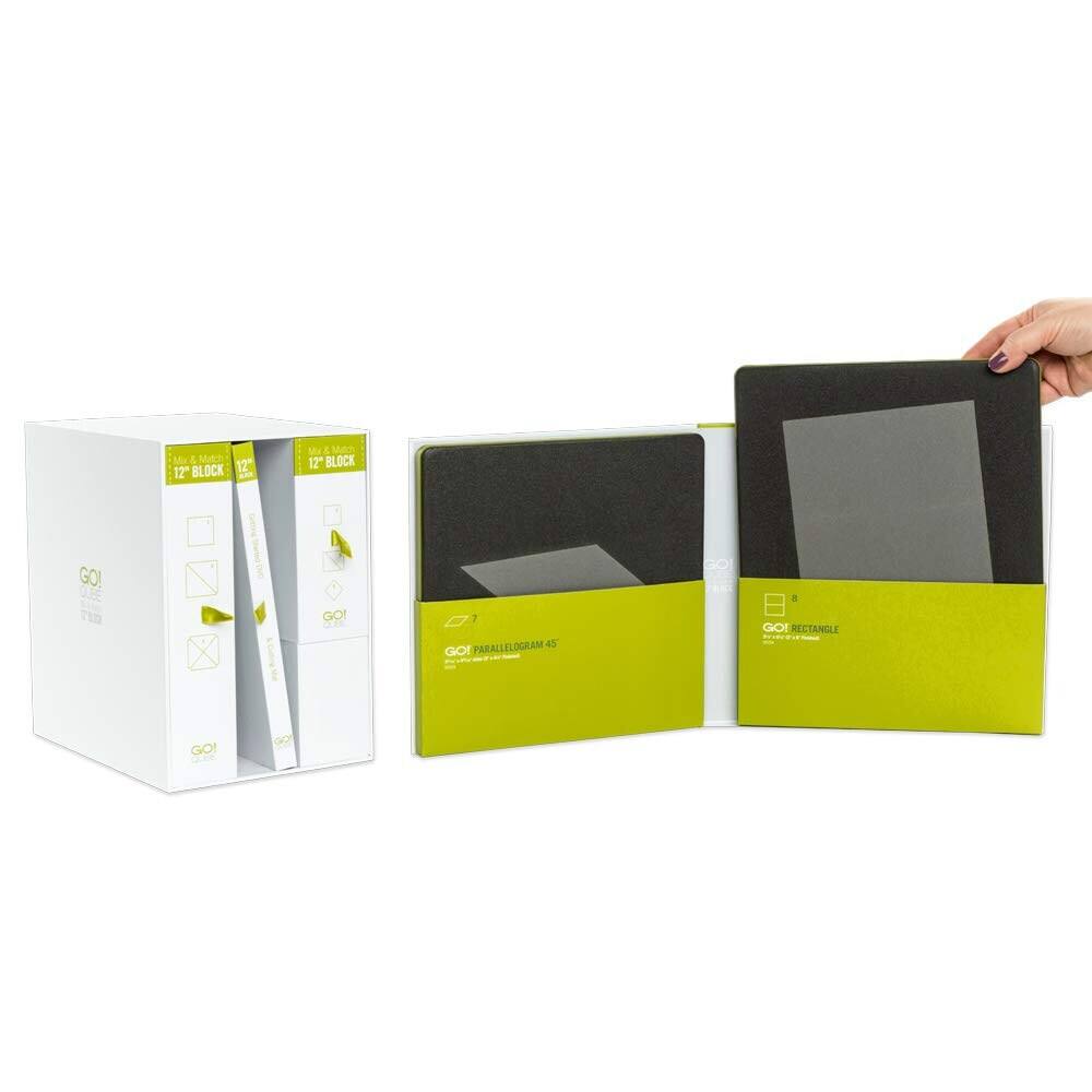 Ma a Math BLOCK 12" 12 MI Mam 12" BLOCK GO! GO! 1 PARALLELOGRAM 45 GO! GO FAN . 10D RECTANGLE GO!