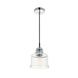 Living District - Wiley Collection Flush Mount D10in H8in Lt:4 Finish - Chrome