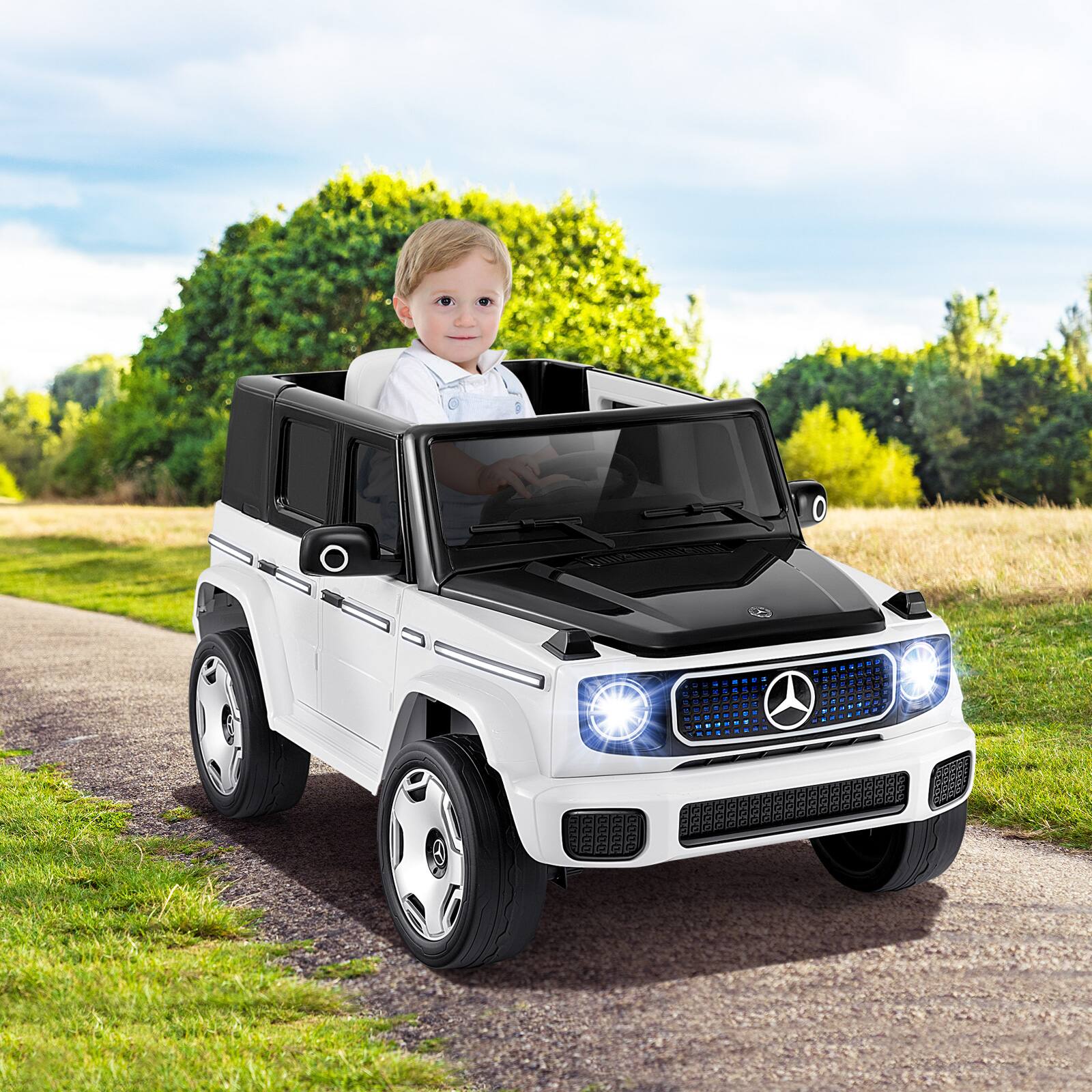 Alt View 1. Ecooso - 12V Licensed EQG Kids Ride On Car with Remote Control.