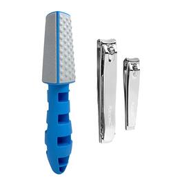 Pursonic - Premium Nail & Foot Care Bundle – Nail Clippers & 3-in-1 Callus Remover - Multicolor