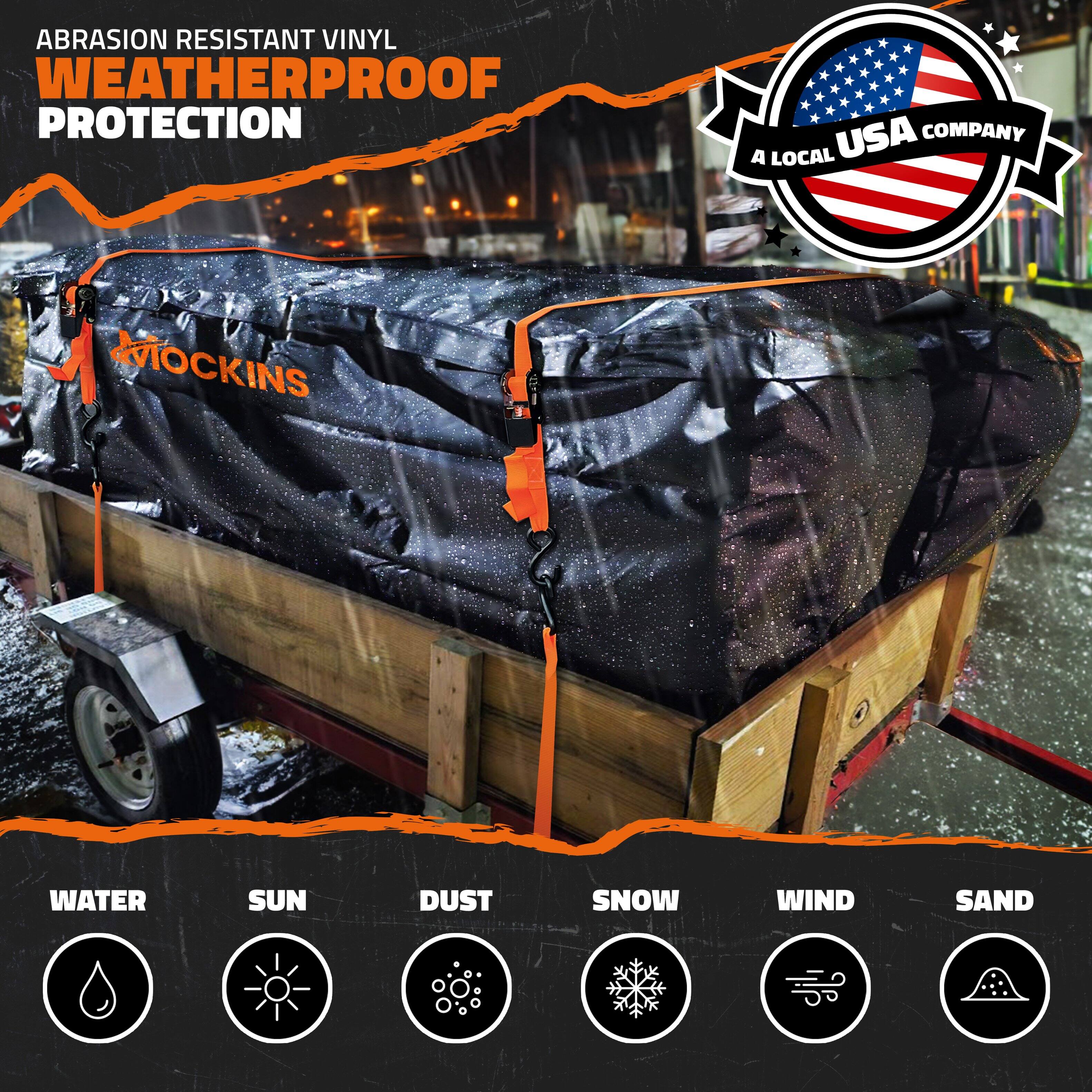 ABRASION RESISTANT VINYL WEATHERPROOF PROTECTION

A LOCAL USA COMPANY

WATER
SUN
DUST
SNOW
WIND
SAND