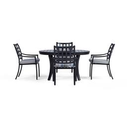 Yardbird® - Lily 5-Piece Round Outdoor Dining Set - Milano