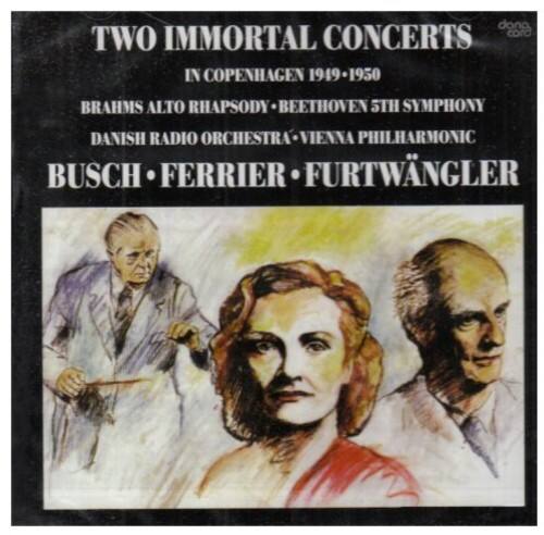 Brahms / Beethoven / Danish Radio Orchestra / Vpo - Two Immortal Concerts   - COMPACT DISCS [CD]