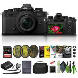 Nikon - Zfc Mirrorless Camera with 16-50mm Lens Black + 64GB Memory Card + More