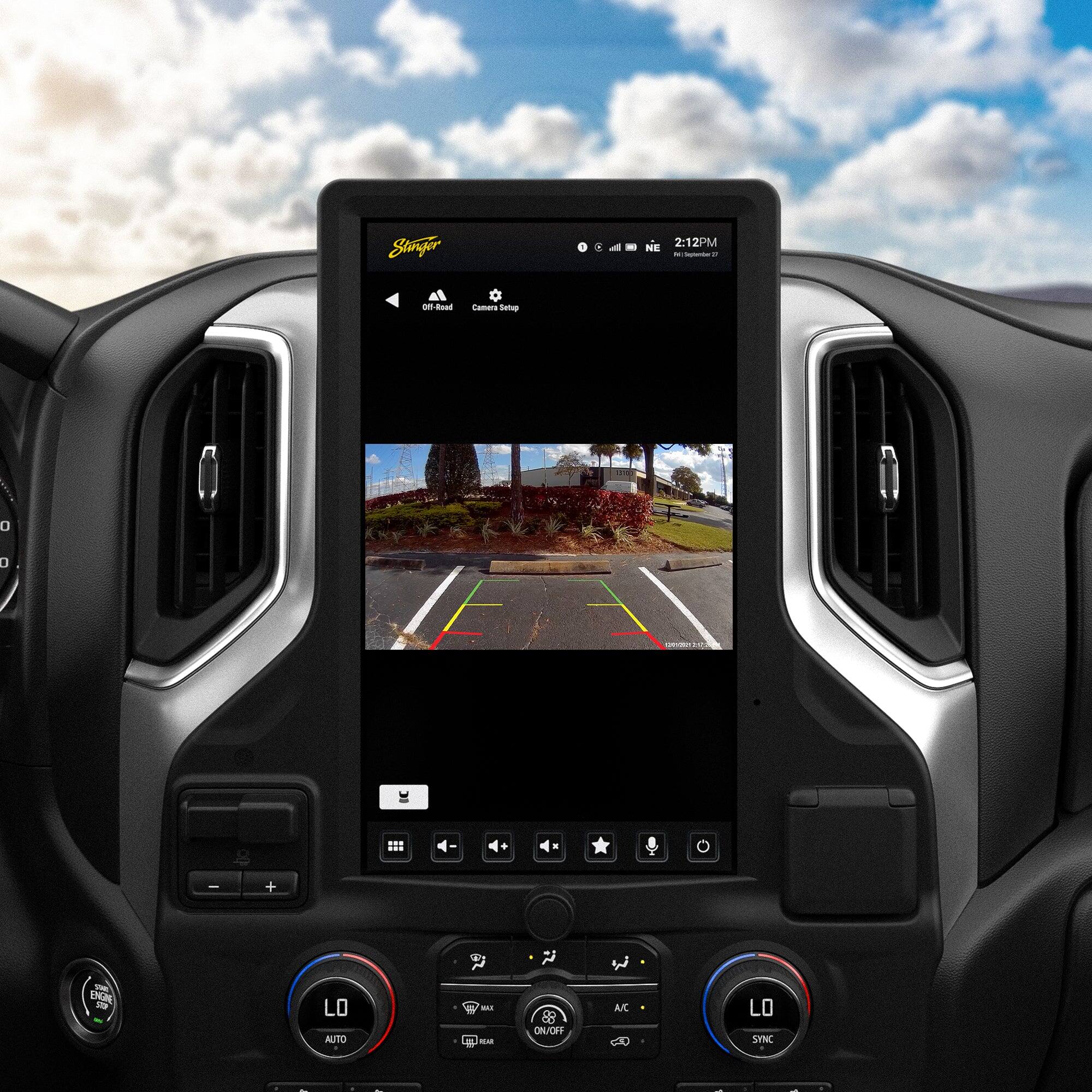 Starger - 2:12PM NE - - - on - Camera Setp O 0 . + LNGAN 3 LO RUTO - -- 88 OILCF+ AC LO SYNC : -