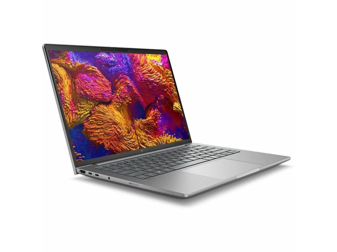 Alt View 10. HP - HP ZBook 8 G1as 14" Touchscreen Copilot+ PC - AMD Ryzen AI 9 HX PRO 375 - 32 GB - 512 GB SSD - Meteor Silver - Meteor Silver.