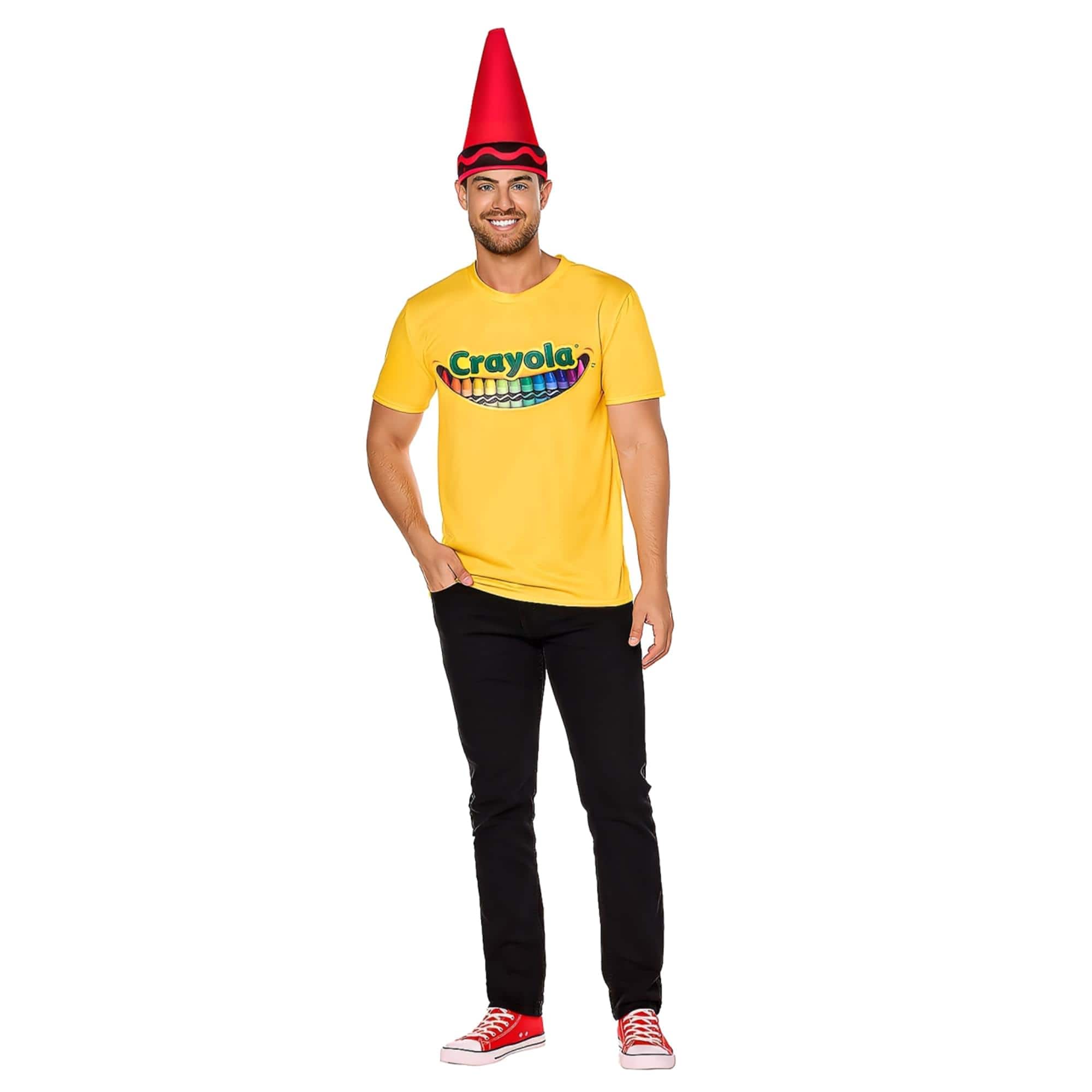 InSpirit Designs - Craylola Crayon Box Adult Costume | S/M - Multi-Colored price history on PriceWatchPro
