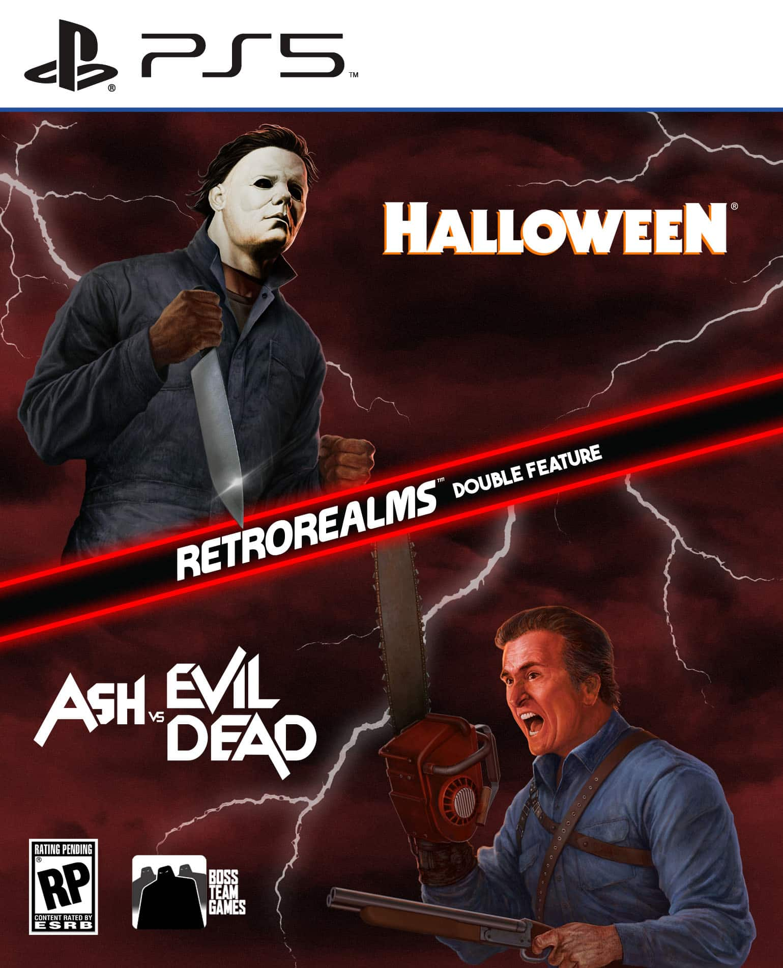 Halloween And Ash Vs Evil Dead RetroRealms Double Feature PlayStation 5 ...