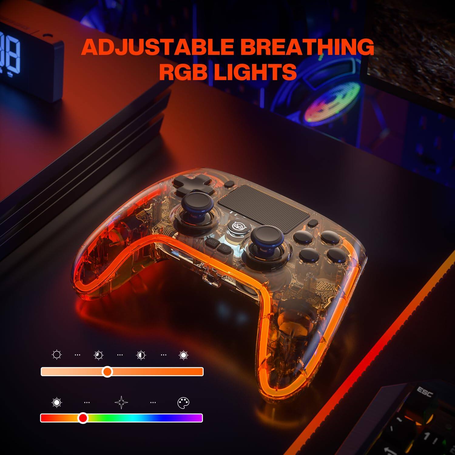 ADJUSTABLE BREATHING RGB LIGHTS