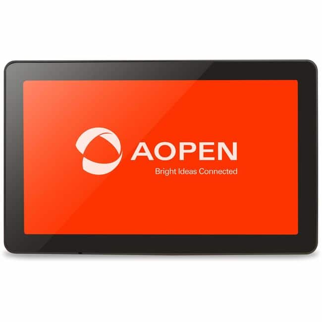 AOpen - eTILE 15M-FP2 - ChromeOS Flex Pre-installed - 15" Touch Screen - Intel Celeron J3455 - 64GB SSD - 4 GB RAM - Black