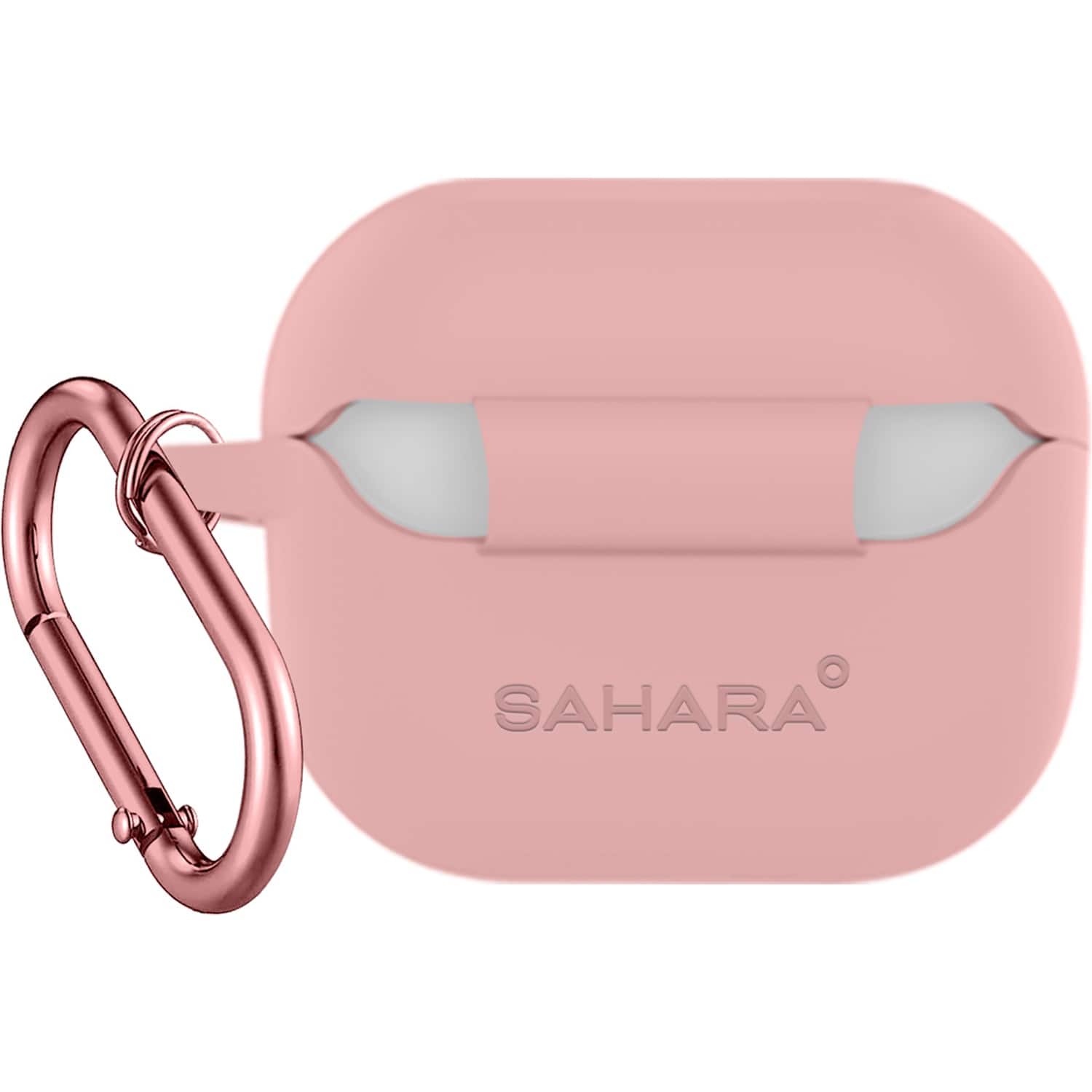 Alt View 11. SaharaCase - Venture Series Silicone Case for Samsung Galaxy Buds3, Buds3 Pro and Buds3 FE Headphones - Desert Rose.