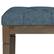 Alt View 14. Simpli Home - Waverly Tufted Ottoman Bench - Denim Blue.