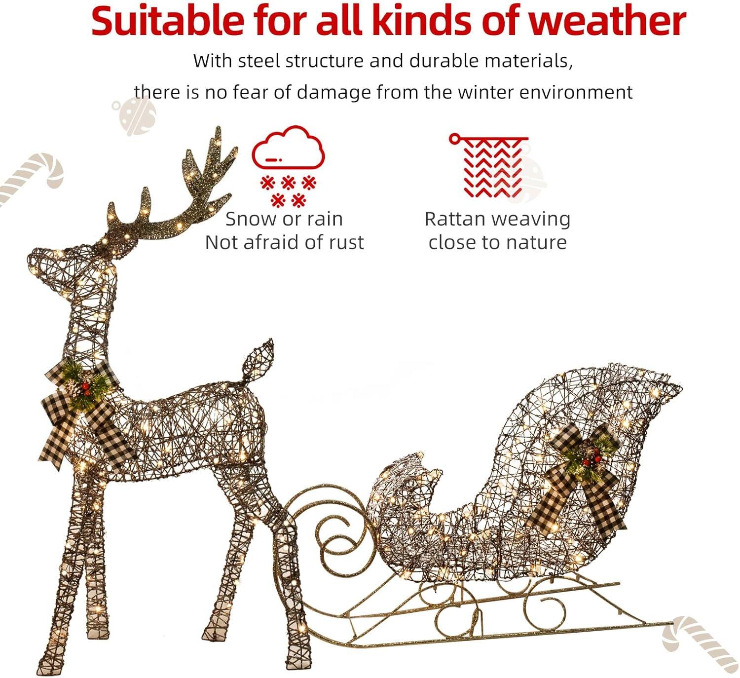 Suitable for all kinds of weather

With steel structure and durable materials, there is no fear of damage from the winter environment

Snow or rain
Not afraid of rust

Rattan weaving
Close to nature