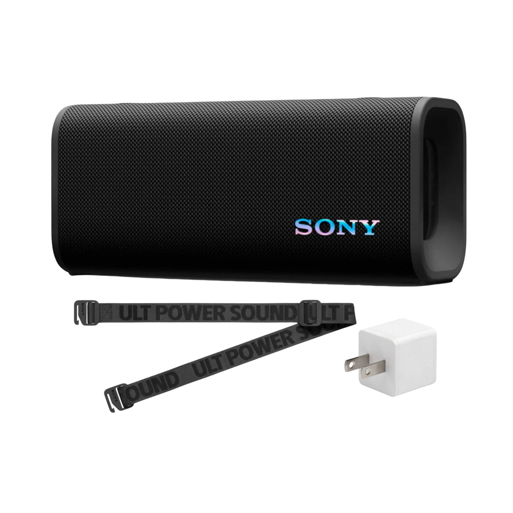 Sony - ULT FIELD 3 Wireless Speaker with 2-Way Design and Accessory Bundle - Black